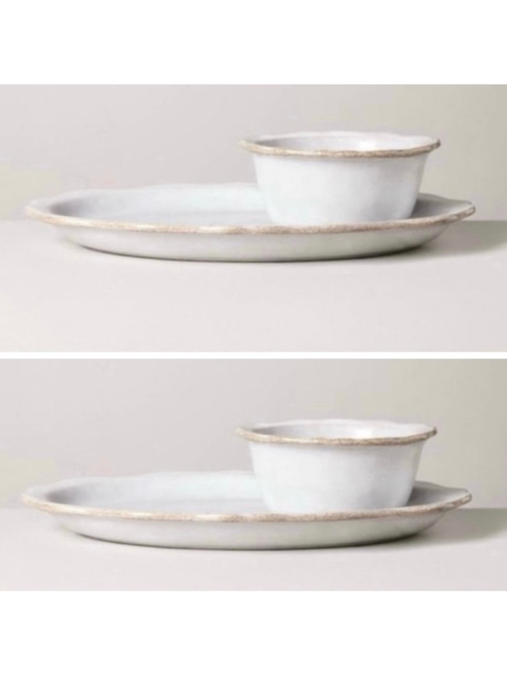 **Set of 2** Carved Edge Soup and Sandwich Serving Set - Hearth & Hand™